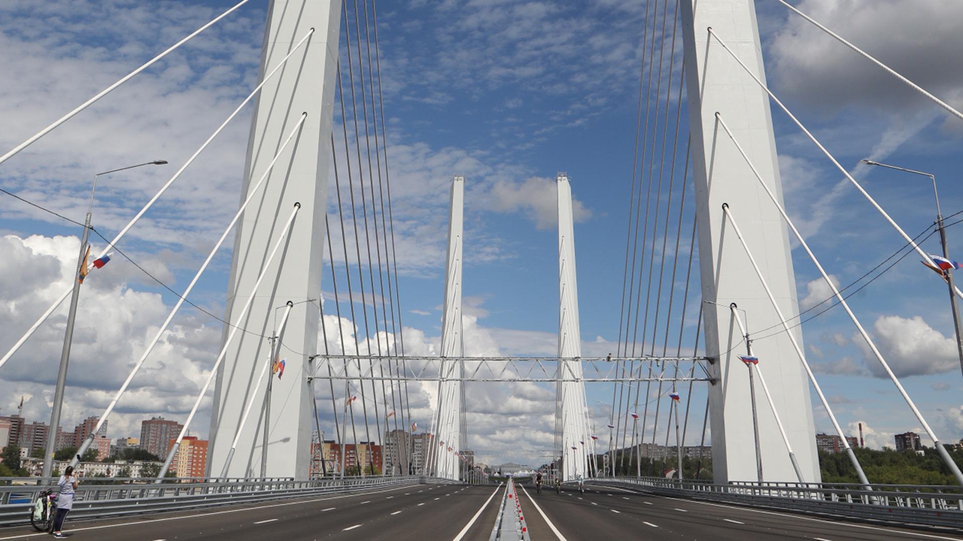 Как выглядит новый вантовый мост, который построили раньше срока (фото) |  РБК Life