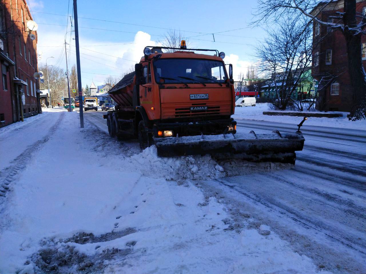 Дятлова рассказала, как в Калининграде убирают снег — РБК