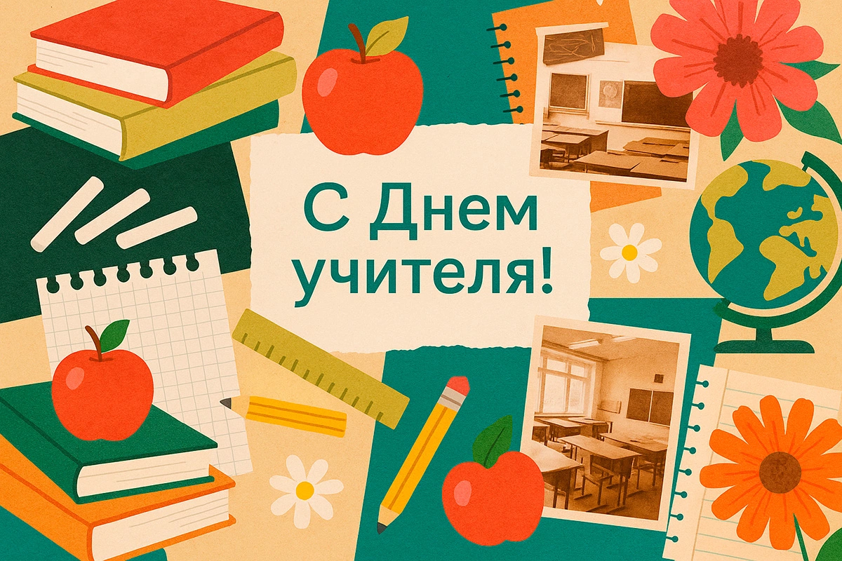 Открытки ко Дню учителя: 20 красивых и оригинальных вариантов
