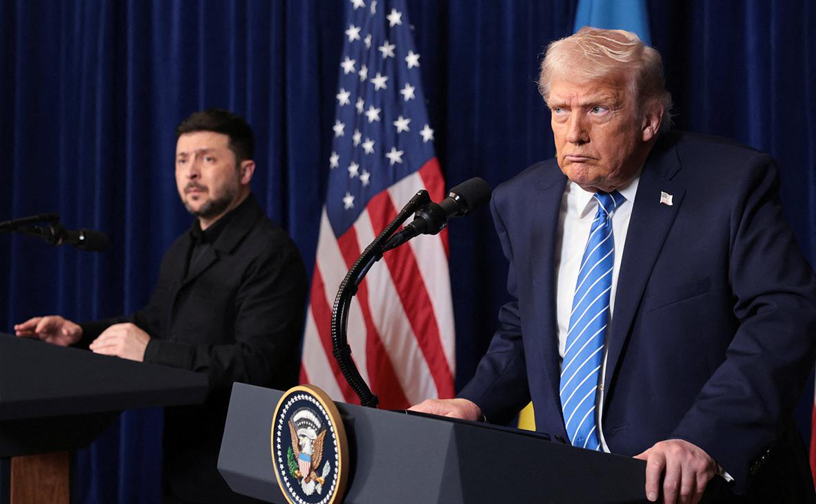 Владимир Зеленский и Дональд Трамп