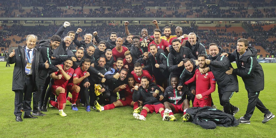 Сборная Португалии первой вышла в полуфинал Лиги наций