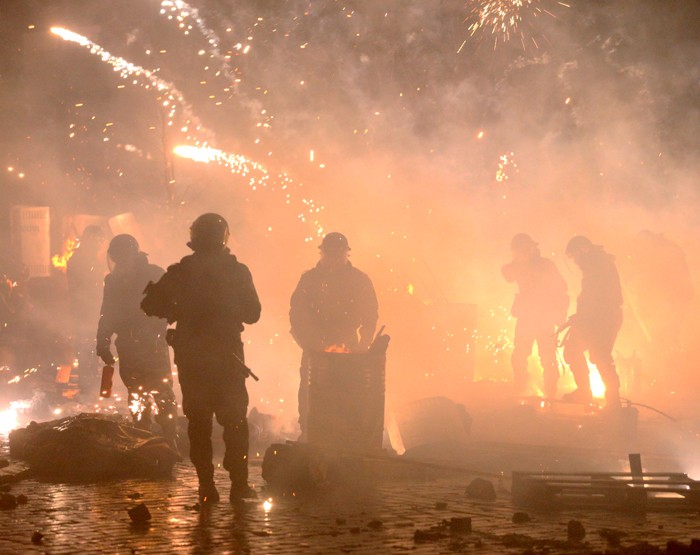 Очевидцы событий на Майдане: Это настоящая война