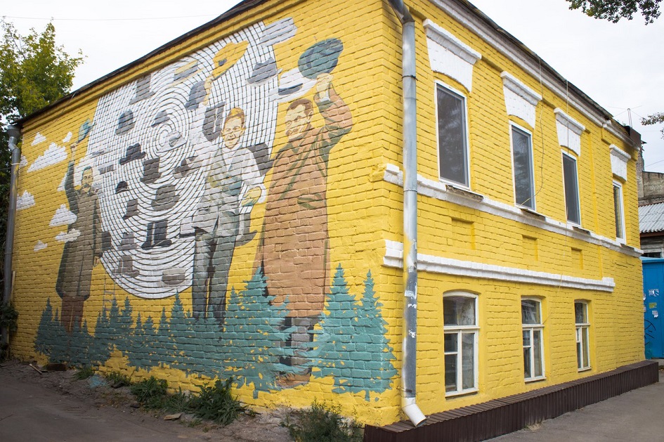 Отреставрированный фасад дома 38 на улице Льва Толстого в Самаре
