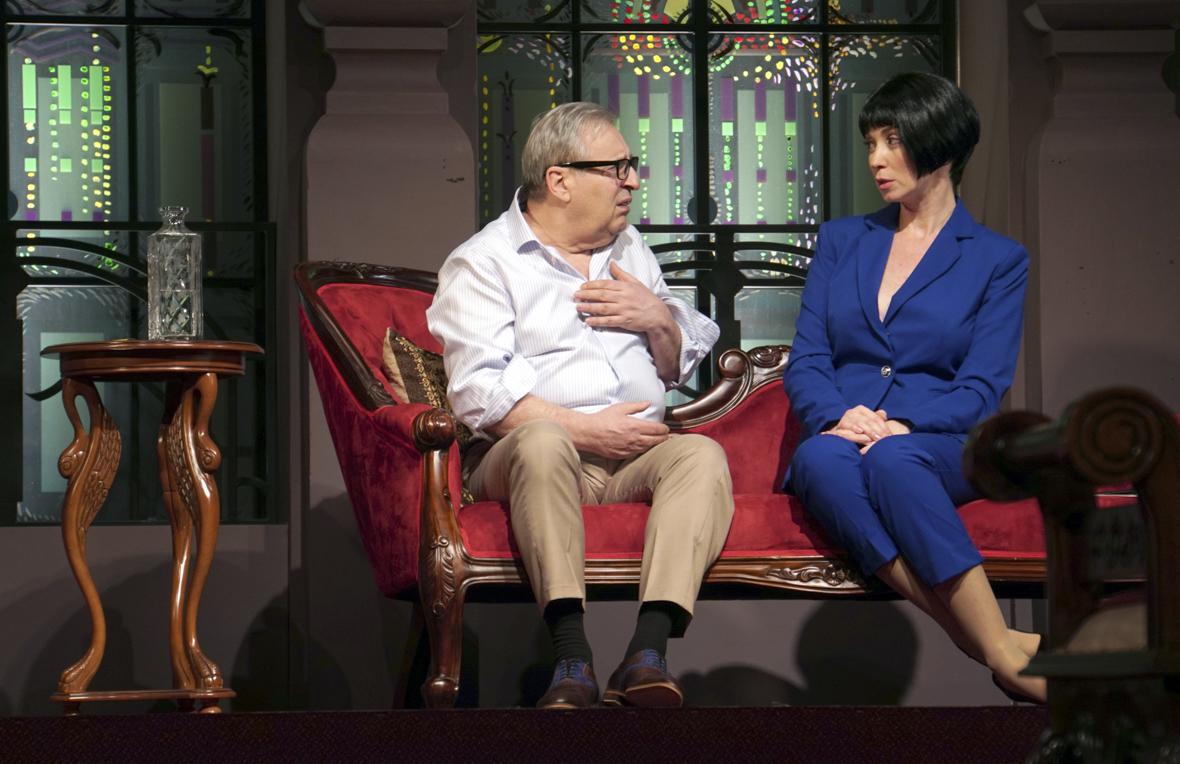 Геннадий Хазанов в спектакле &laquo;Русские горки&raquo;, 2018 год