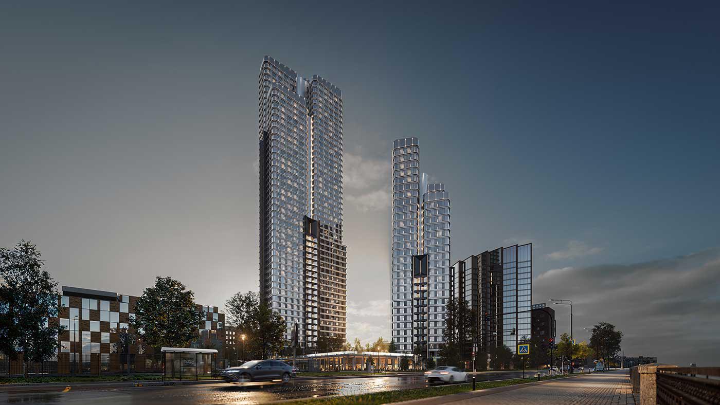 Новый жилой комплекс премиум-класса от STONE на Новоданиловской набережной