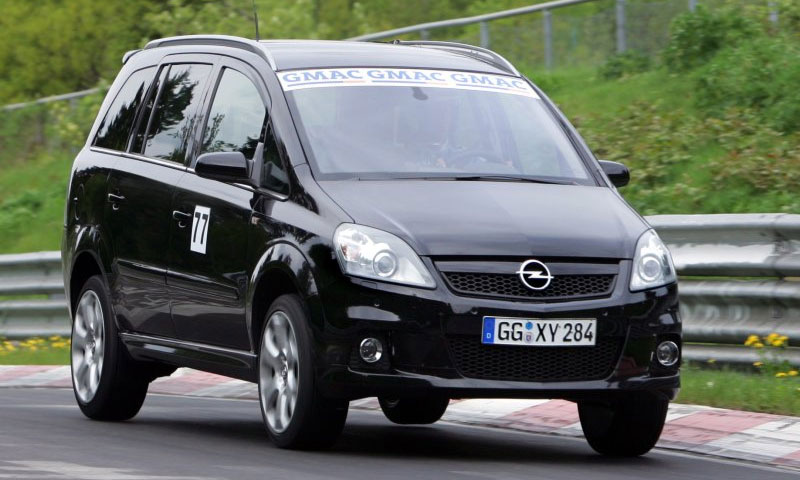 Opel Zafira OPC поставил рекорд