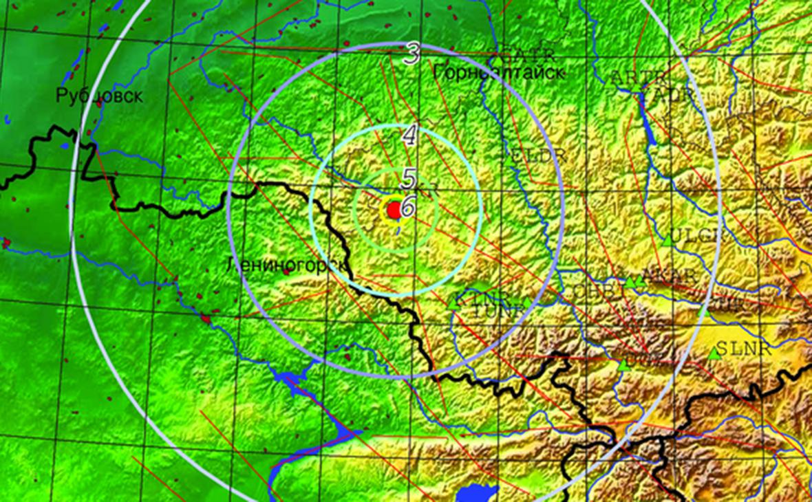 На Алтае произошло землетрясение магнитудой 5 — РБК