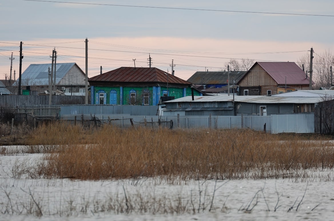 Уровень воды в р. Ишим у села Ильинка&nbsp;за сутки поднялся на 33 см&nbsp;