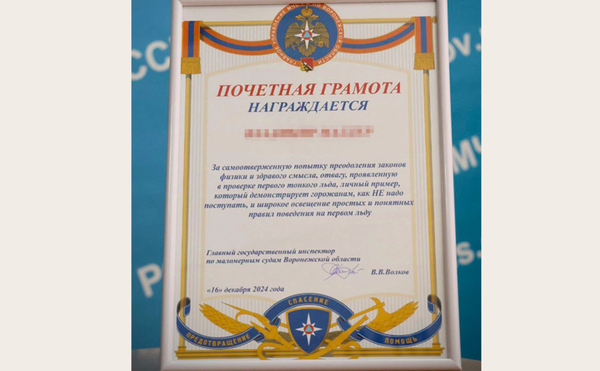 МЧС Воронежской области / Telegram