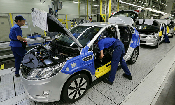 Завод Hyundai в Петербурге приостанавливает сборку автомобилей