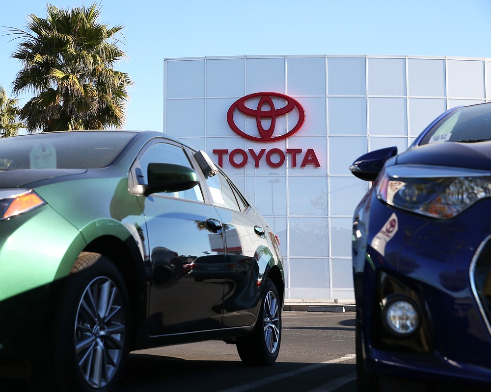 Toyota первой в мире продала больше 10 млн автомобилей за год