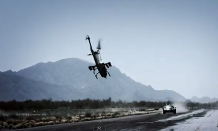 Опубликована полная версия видеозаписи крушения вертолета на съемках Top Gear