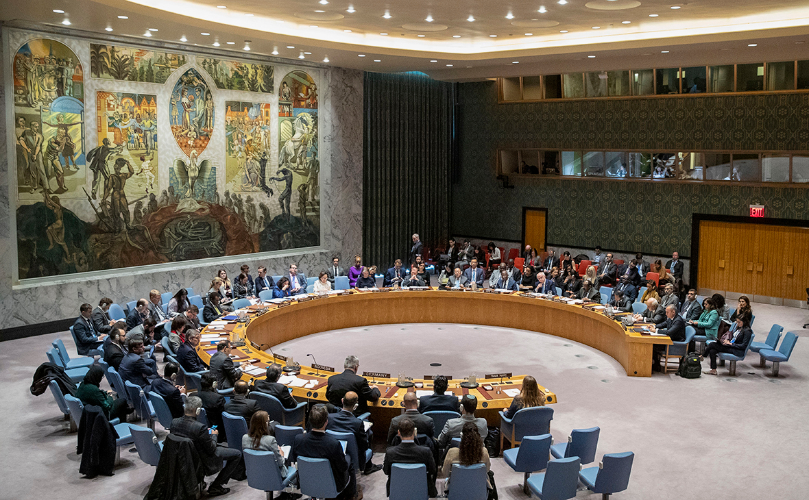Заседание ​Совета Безопасности ООН