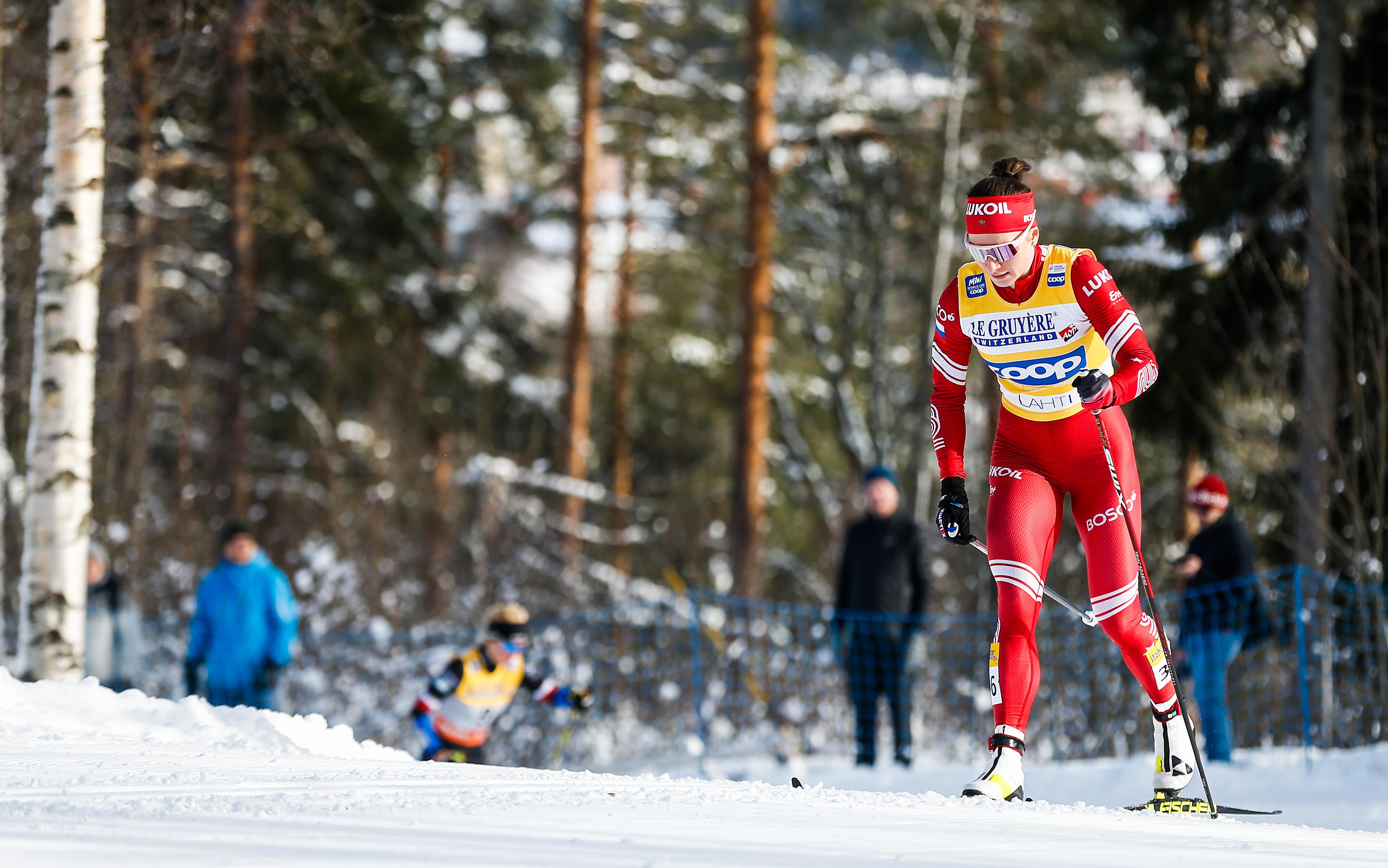 Российских лыжников отстранили от соревнований на следующий сезон