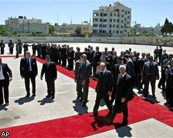 Палестинцы встретили В.Путина "Катюшей"
