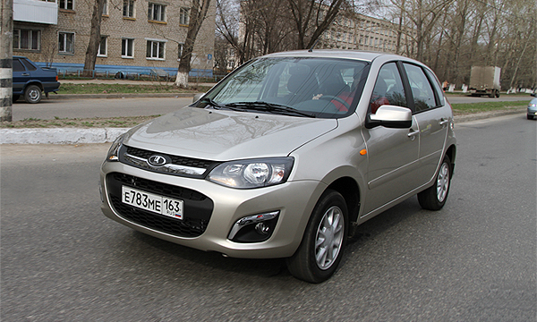 В России начались продажи Lada Kalina 2