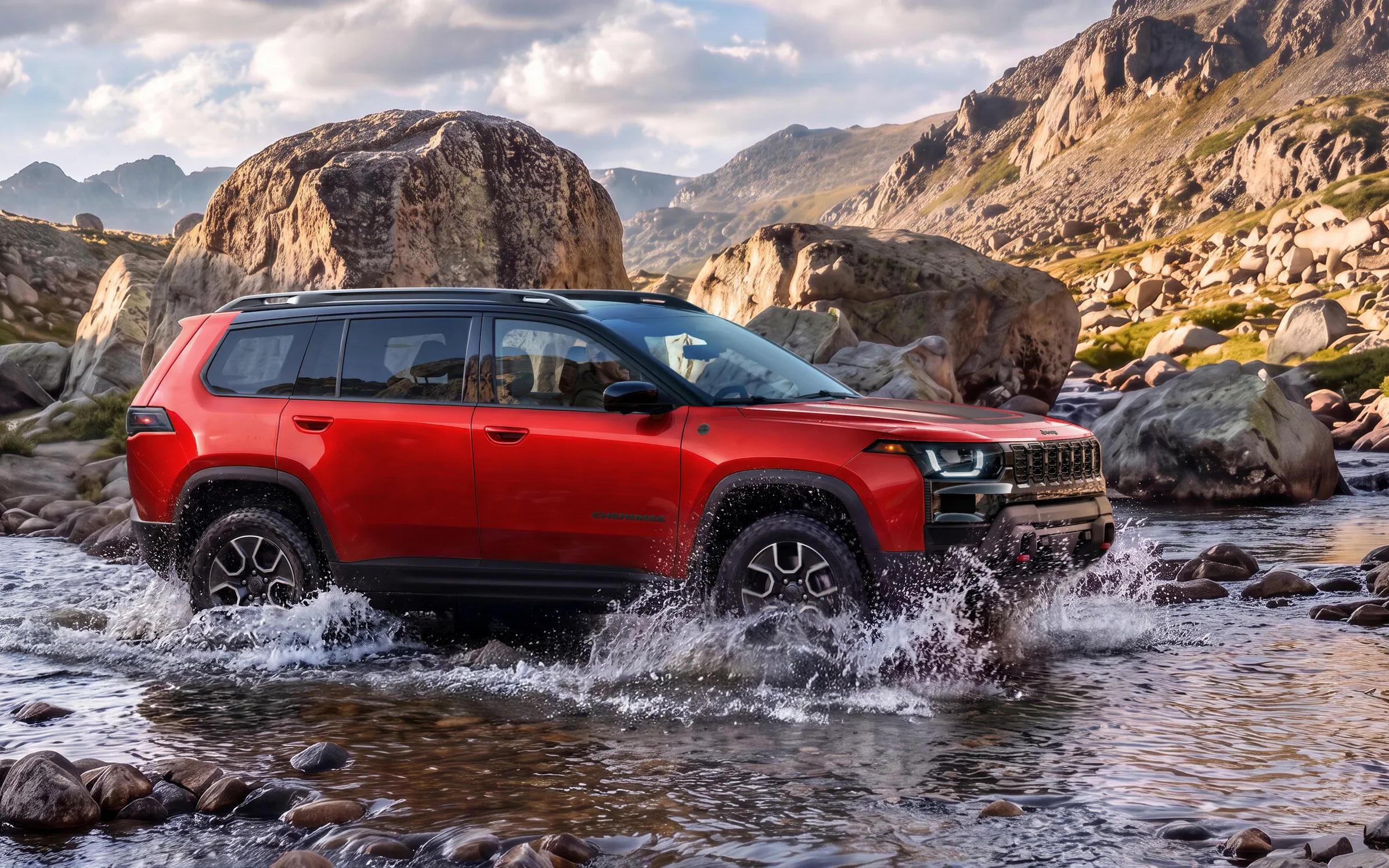 Новый Jeep Cherokee получил особую версию для сурового бездорожья