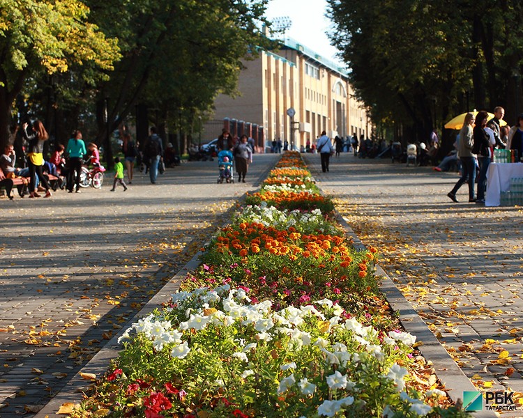 В Казани реконструируют 25 парков и скверов