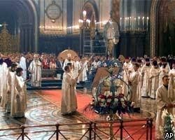 Более 7 млн россиян участвовали в Пасхальных богослужениях 