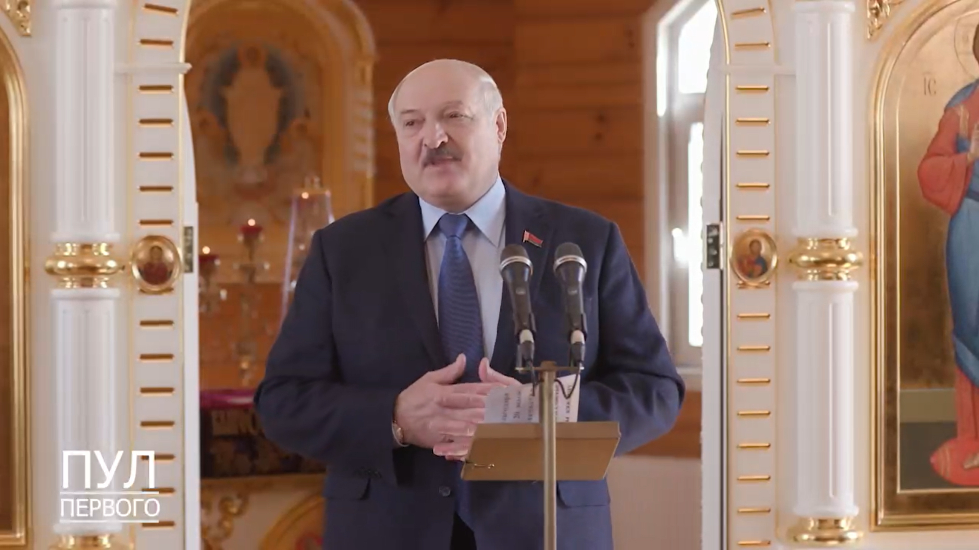Лукашенко сказал белорусам, что счастье у них одно