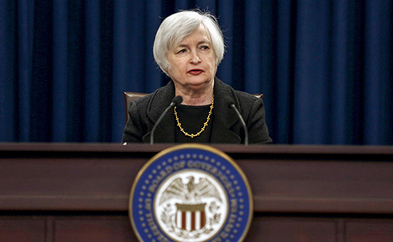 Глава Федеральной резервной системы (ФРС) США Джанет Йеллен