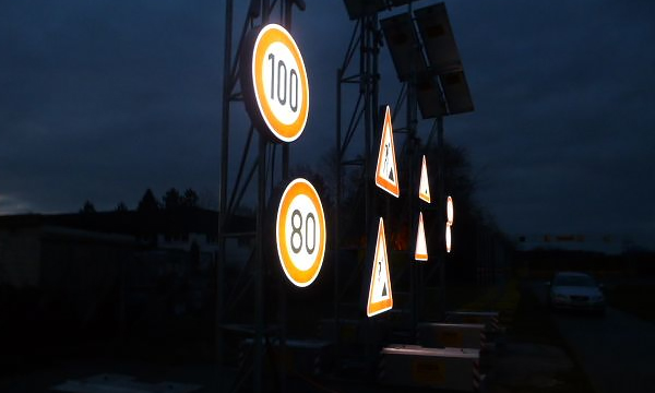 В Москве установили более 6 тысяч светящихся дорожных знаков