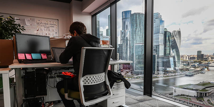 Аналитики отметили рекордно низкую долю свободных офисов в Москве