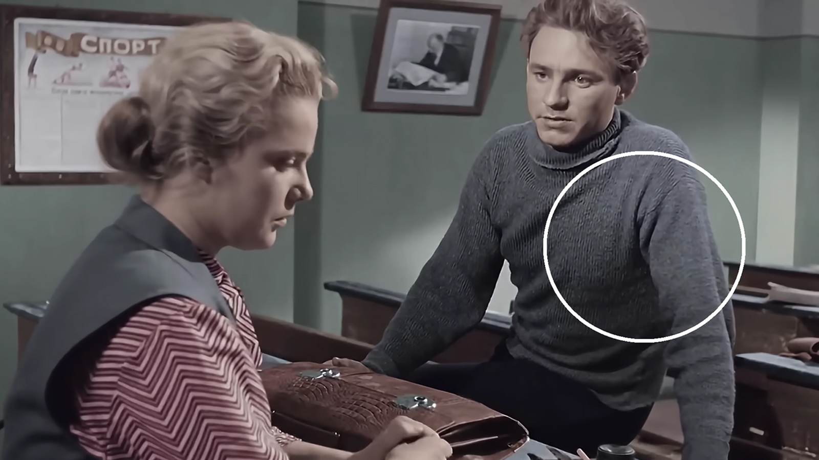 Кадр из фильма «Весна на Заречной улице» (1956)