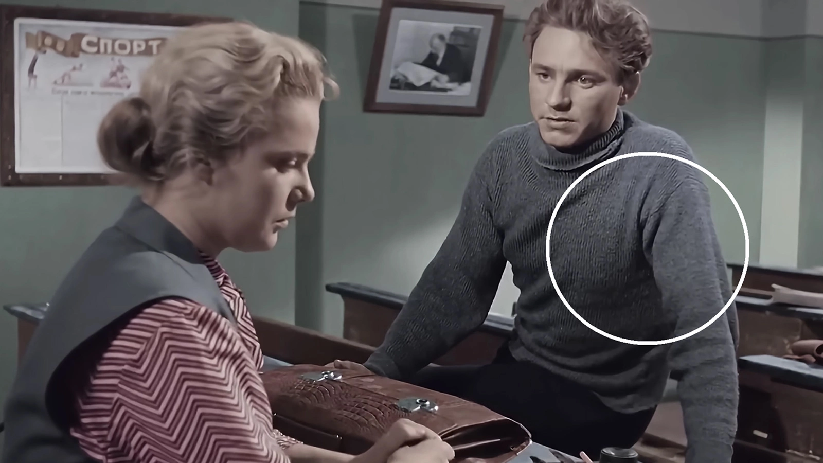 Кадр из фильма «Весна на Заречной улице» (1956)