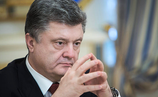 Президент Украины Петр Порошенко