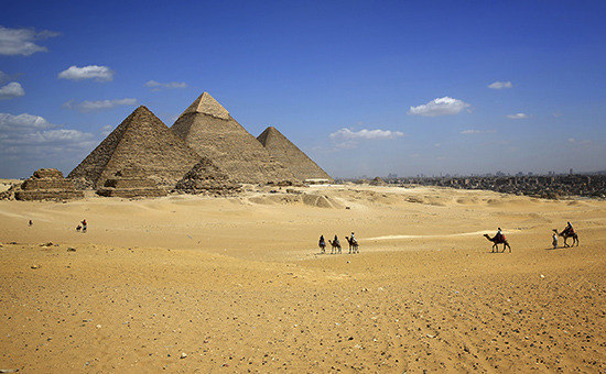 Пирамиды в Гизе, рядом с которыми было совершено убийство&nbsp;сотрудников туристической полиции Египта