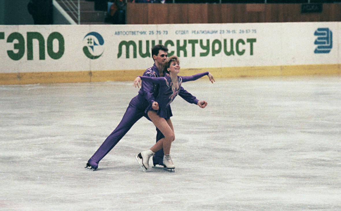 Евгения Шишкова и Вадим Наумов, 1991 год