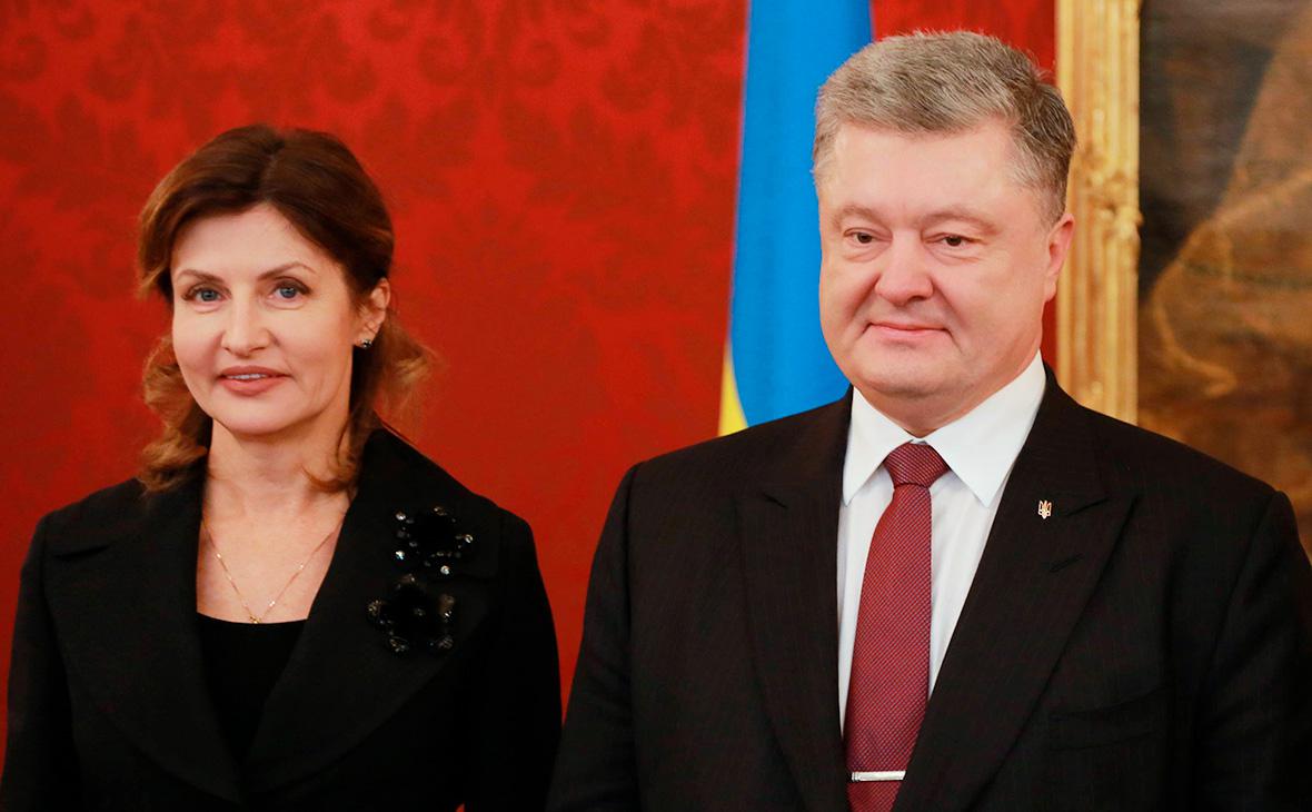 Петр Порошенко и его супруга Марина