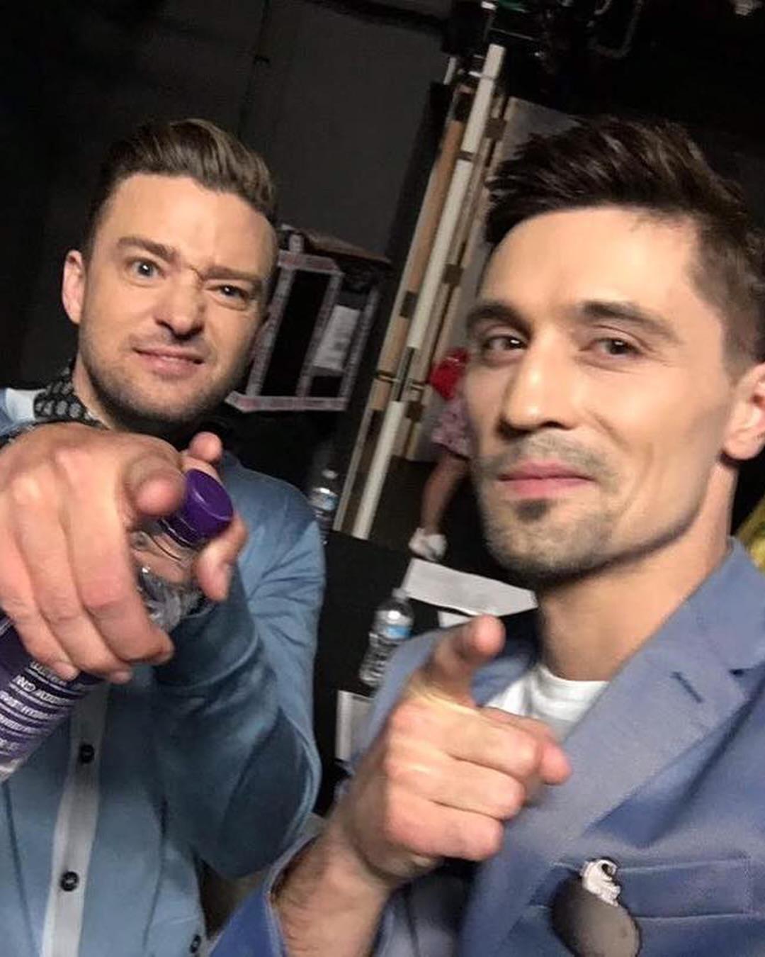 Джастин Тимберлейк и Дима Билан