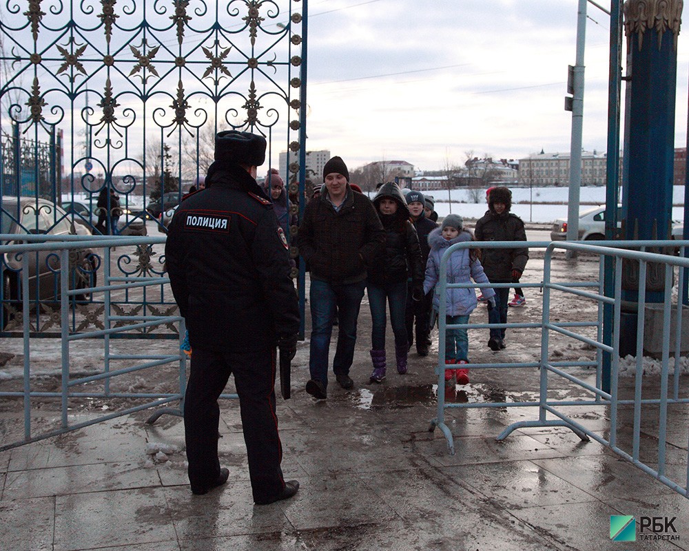 Открытие главной городской елки в парке Миллениум в Казани.