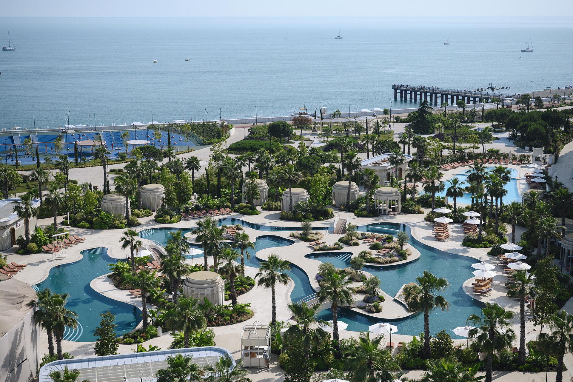 Территория гостиничного&nbsp;комплекса Mantera Supreme