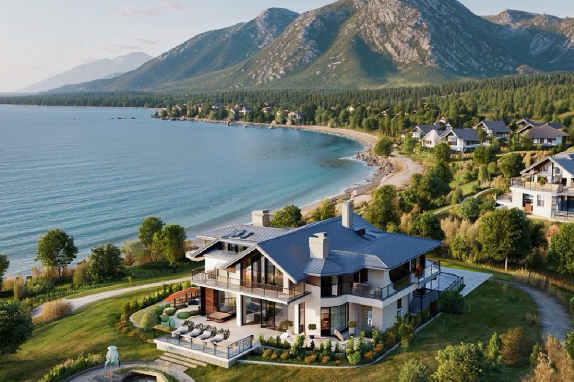 Фото: Иллюстрация сгенерирована ИИ на основе текста о том, на что обратить внимание при покупке элитного жилья на юге России