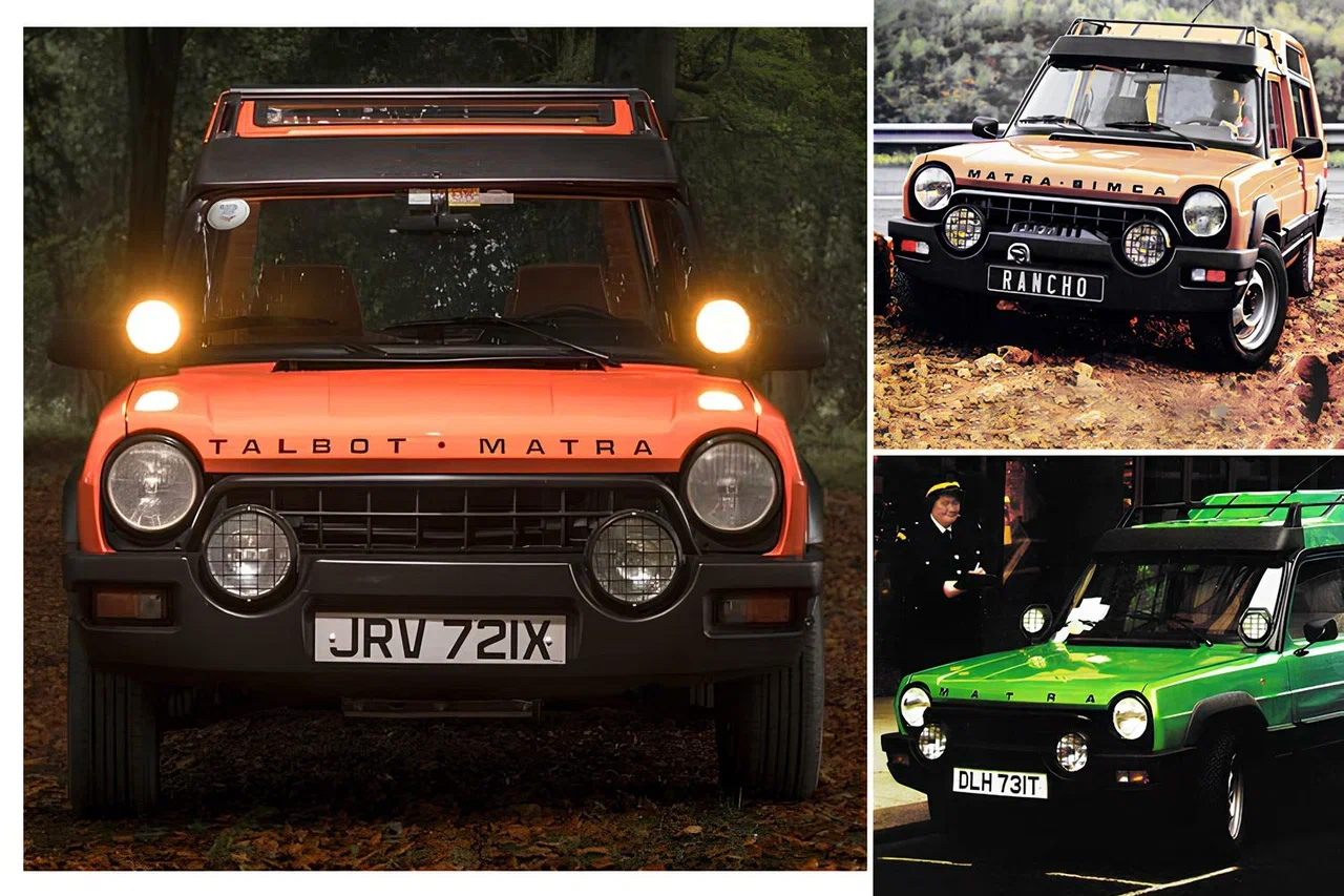 Модель предлагали с названиями Matra-Simca Rancho, Talbot-Matra Rancho и просто Matra Rancho