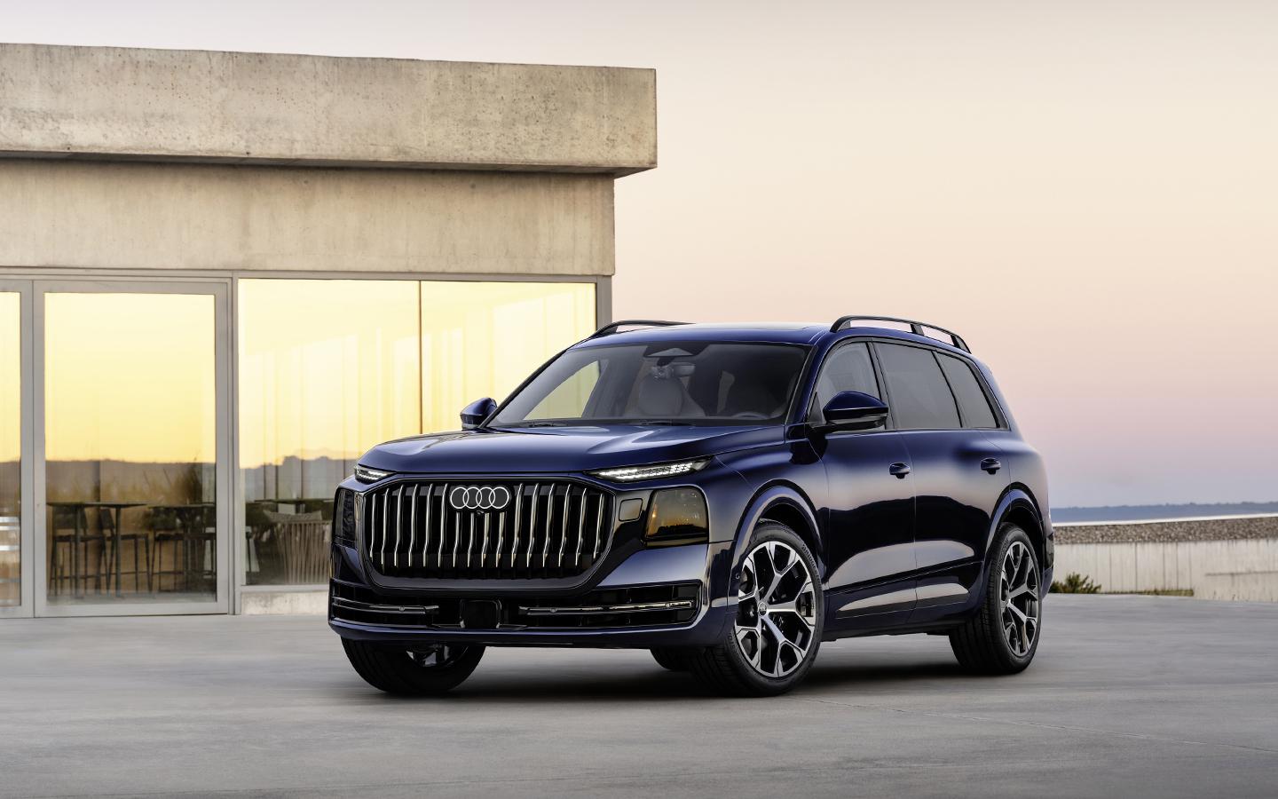 Он откроет дверь по телефону. Audi представил флагманский кроссовер Q9