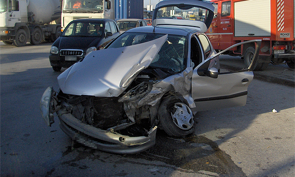 Авария с участием 18 машин произошла в Подмосковье
