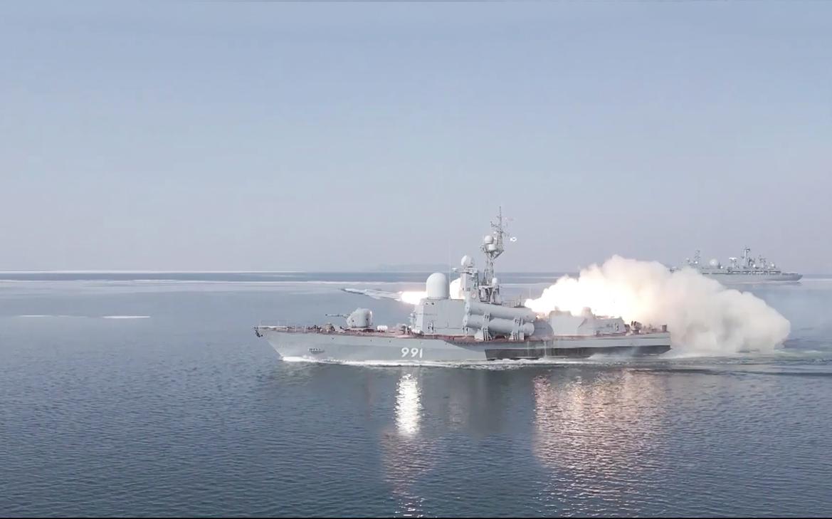 Тихоокеанский флот отработал стрельбу ракетами «Москит» в Японском море