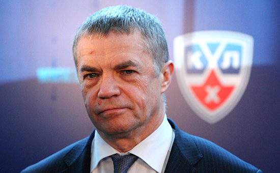 Бывший президент Континентальной хоккейной лиги Александр Медведев