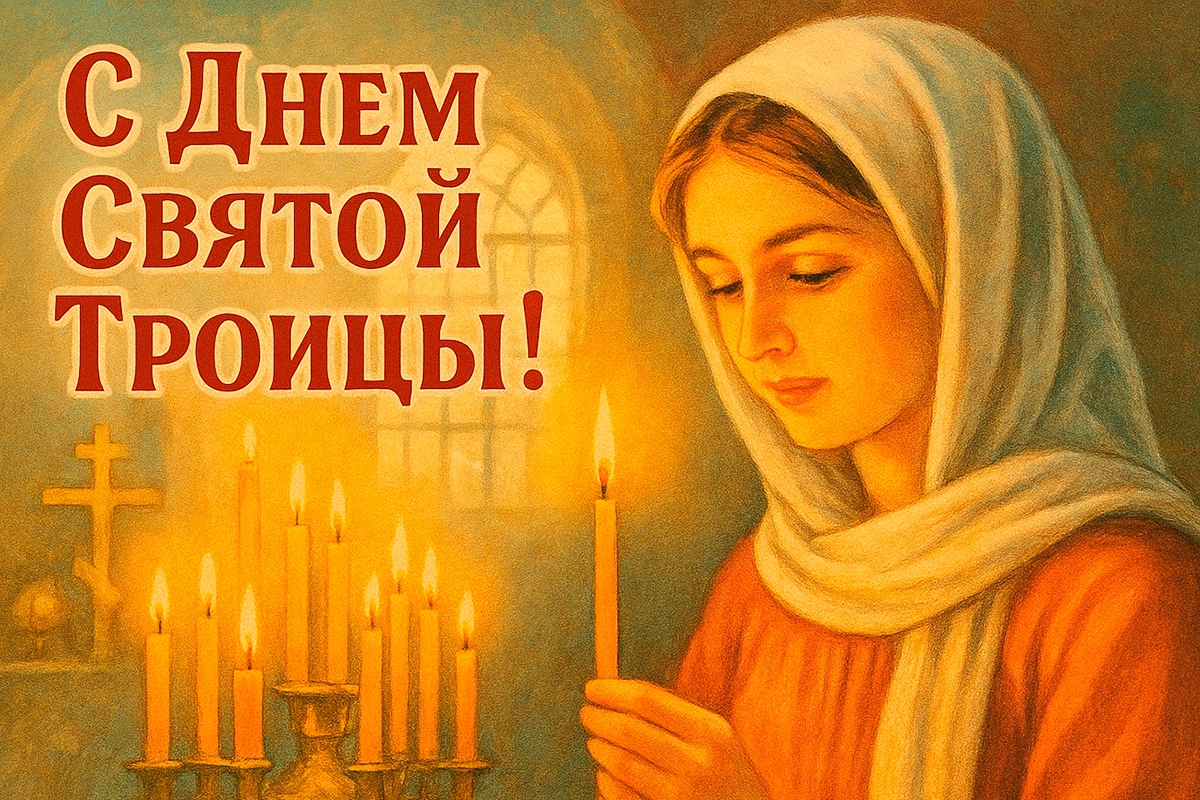 Открытки с Троицей. 30 красивых, старинных открыток со Святой Троицей