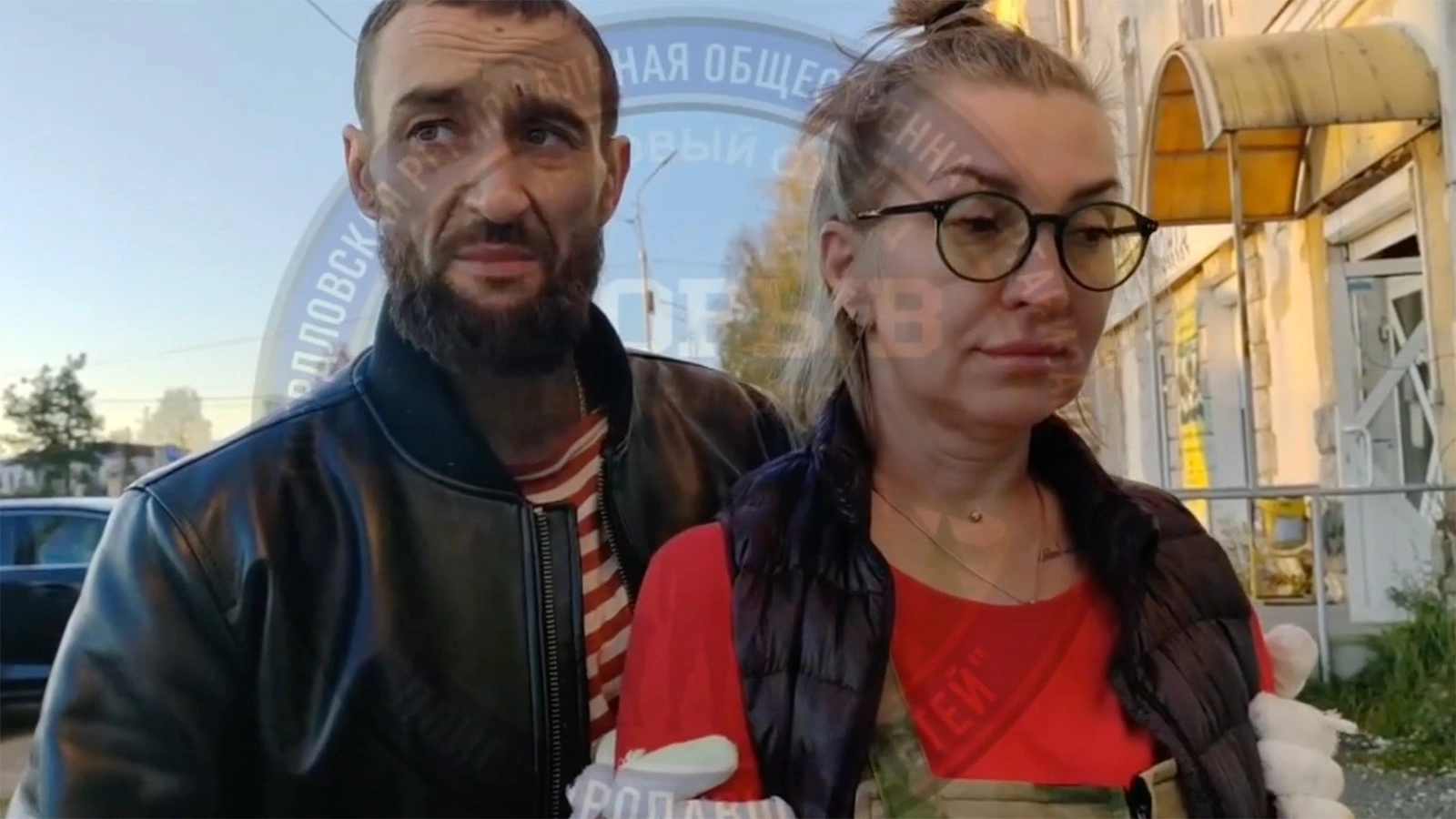 Федор Медведев с супругой