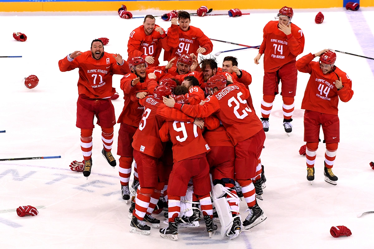 На Олимпиаде в Пхёнчхане российские хоккеисты одержали победу в напряженном матче с Германией