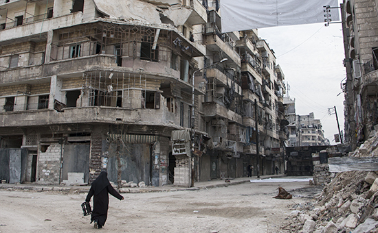 Алеппо, Сирия, февраль 2016 года