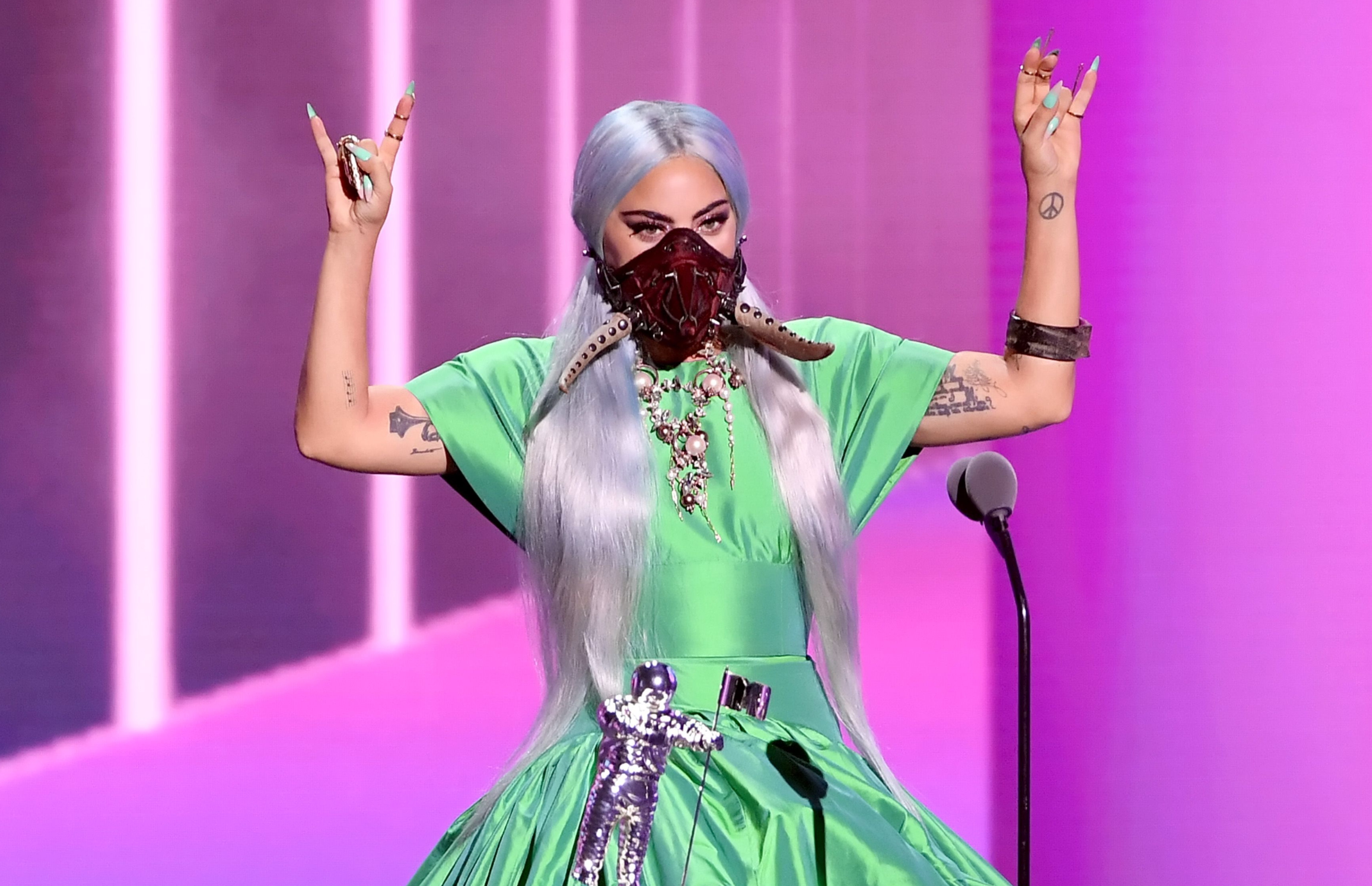 Леди Гага&nbsp;на церемонии вручения премии MTV Video Music Awards