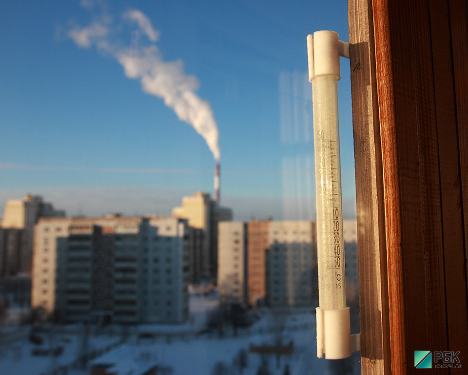 В Татарстане 30-градусные морозы отступят к выходным