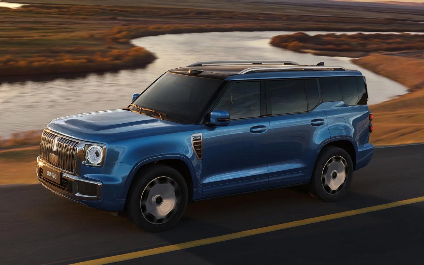 Wey представил новый 687-сильный кроссовер Lanshan в духе Haval H10