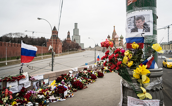 Большой Москворецкий мост, где был убит политик Борис Немцов